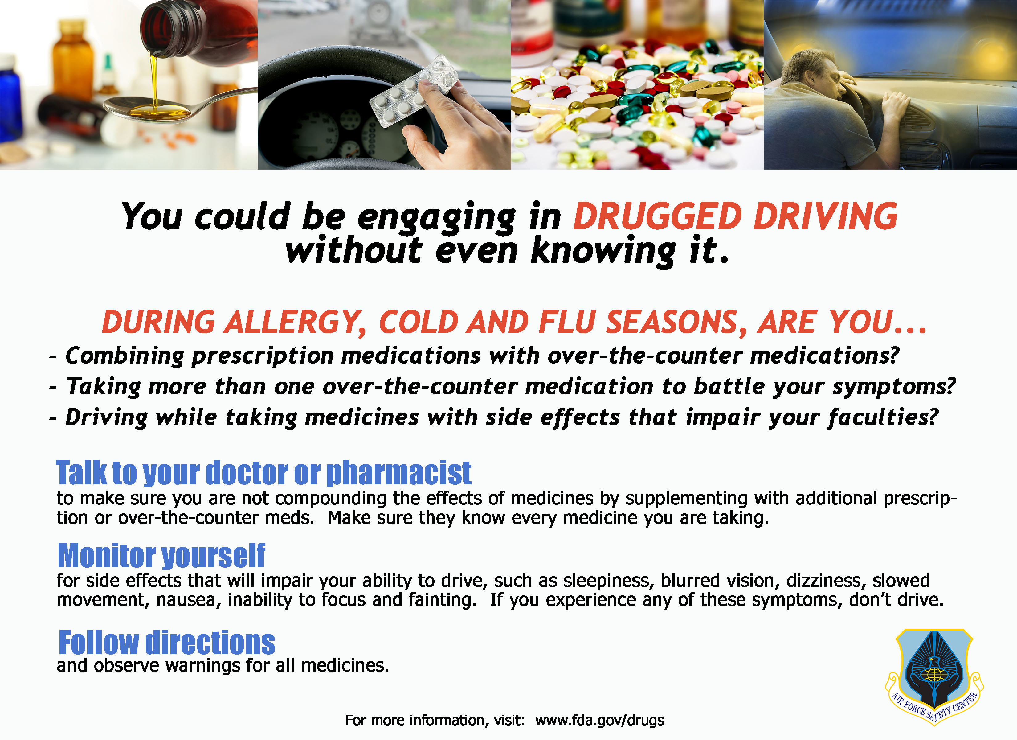 Drugged Driving Poster